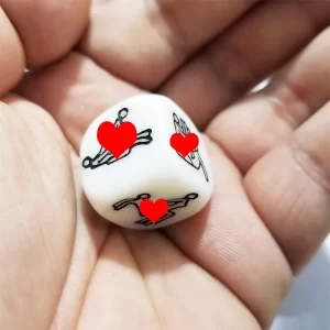 1pc Sexy Dice Game Pattern Couples Game