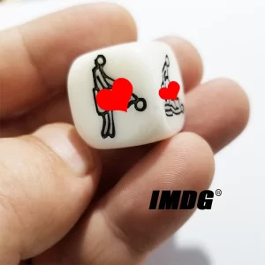 1pc Sexy Dice Game Pattern Couples Game