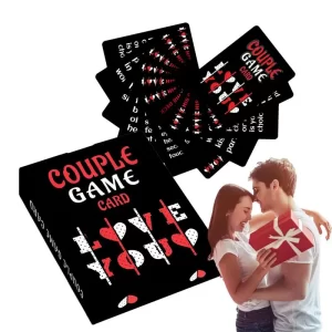 50 Pieces Intimacy Adult Couples Card Game