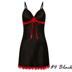 Women’s Sexy Silk Satin Slip Nightdress