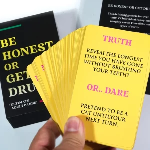 Be Honest or Get Drunk Ultimate Adult Card Game