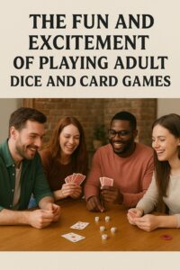 The Fun and Excitement of Playing Adult Dice and Card Games