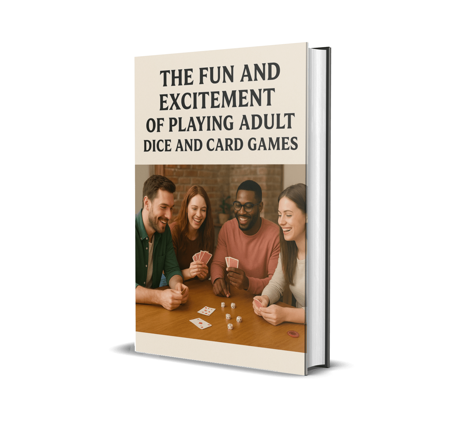 The Fun and Excitement of Playing Adult Dice and Card Games 3D Cover