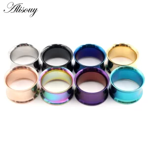 Surgical Steel No-Screw 2pcs Ear Plug Kit