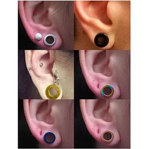 Stainless Steel Ear Plugs Tunnels