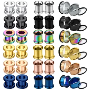 Stainless Steel Ear Plugs Tunnels
