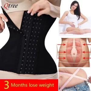 Women’s Slimming Waist Trainer Shapewear with Hooks