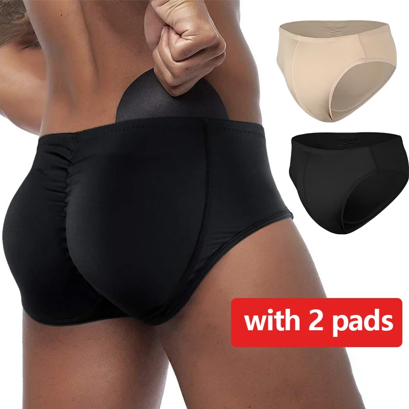 Men's Padded Butt Lifter Shapewear Boxers