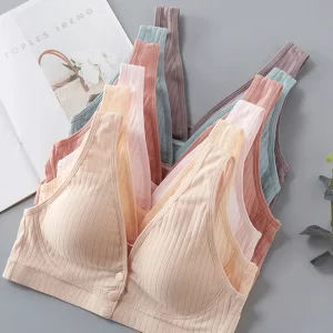 Pure Cotton Plus Size Nursing Bra