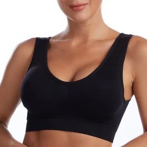 Plus Size Adjustable Wireless Seamless Sports Bra