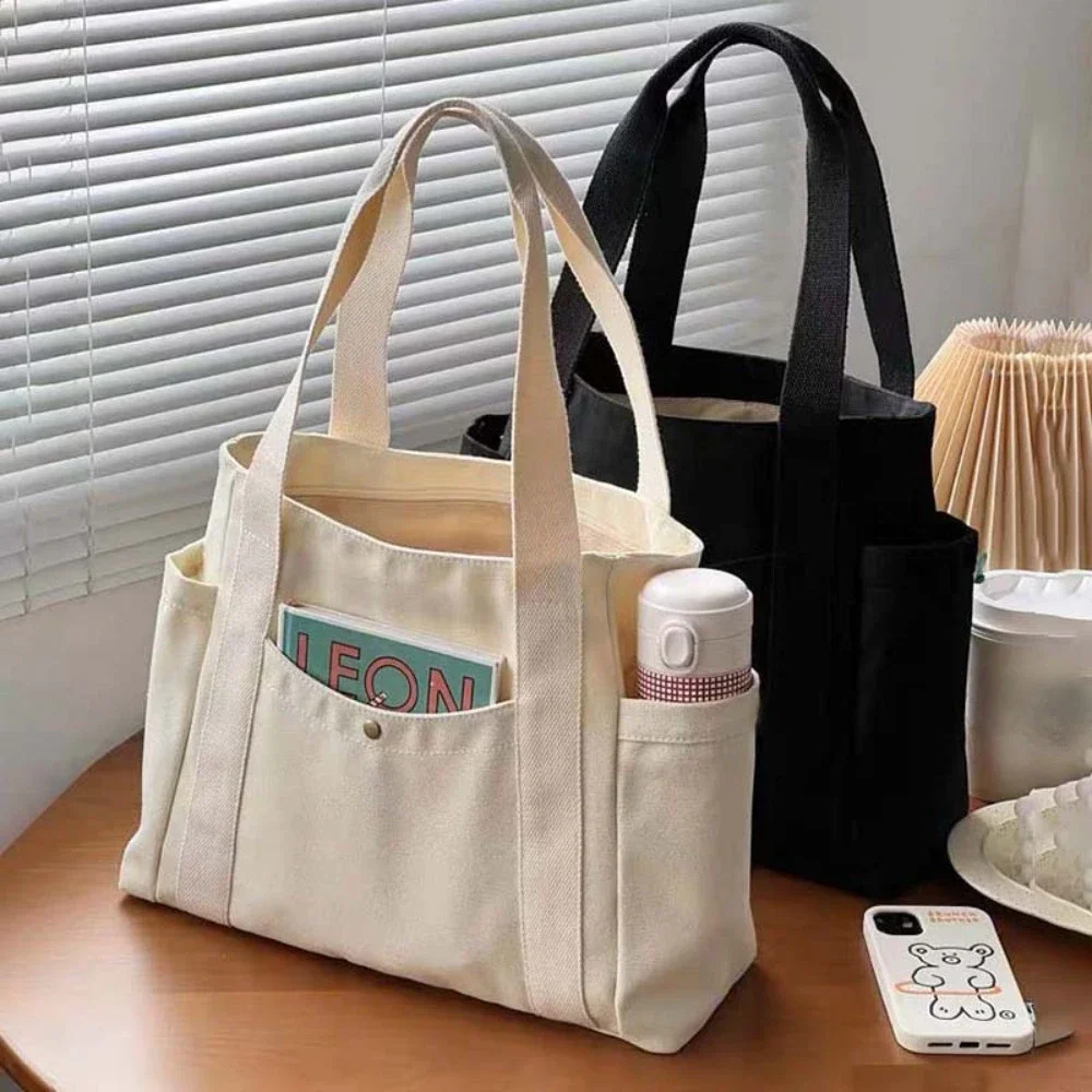 Large Capacity Canvas Shoulder/Tote Bag