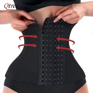 Women’s Slimming Waist Trainer Shapewear with Hooks