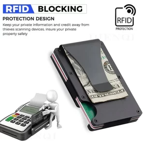 Unisex RFID Blocking Slim Wallet