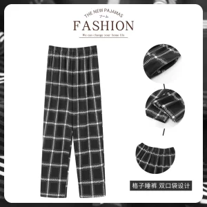 Men’s Cotton Plaid Pyjama Pants