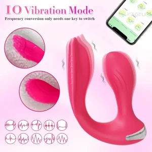 2 in 1 Sex Toy Anal Plug Vagina Vibrator Masturbation