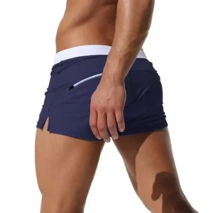 Men’s  Low Waist Swimwear Trunk with Pocket