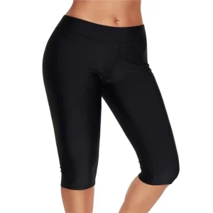 Women’s High Waisted Capri Leggings No Pockets