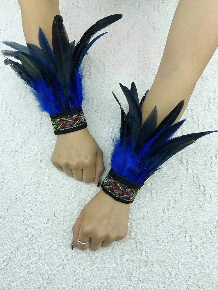Unisex Natural Fur Wrist Cuffs