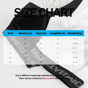 Plus Size Sports Fitness Elastic Compression Stretch Shorts