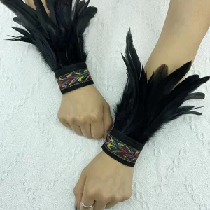 Unisex Natural Fur Wrist Cuffs