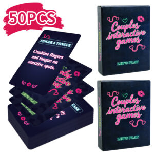 50 Sheets Adult Card Game for Couples