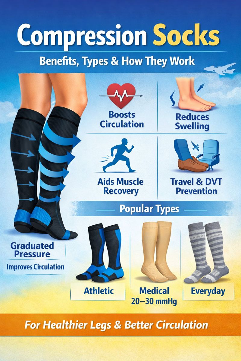 Compression Socks: A Complete Guide for Everyday Comfort