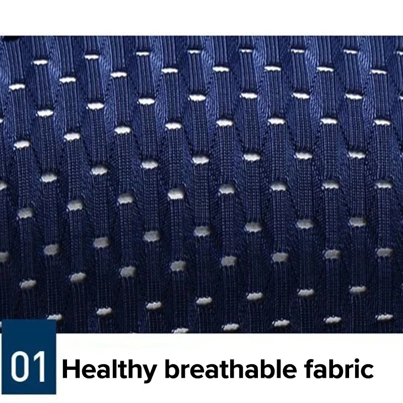 Men's Breathable Mesh Bamboo Boxer Briefs-Ventilation Holes