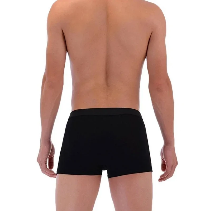 Men's Breathable Mesh Bamboo Boxer Briefs-Ventilation Holes
