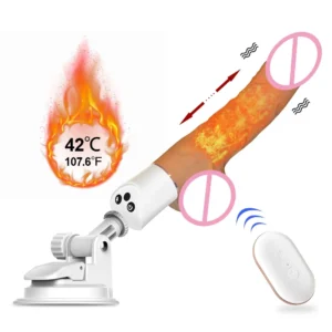 Remote Control Automatic Thrusting Heating Vibrator/Dildo