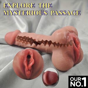 Dildo Dual-Purpose Masturbation Cup Penis Dildo for Couples