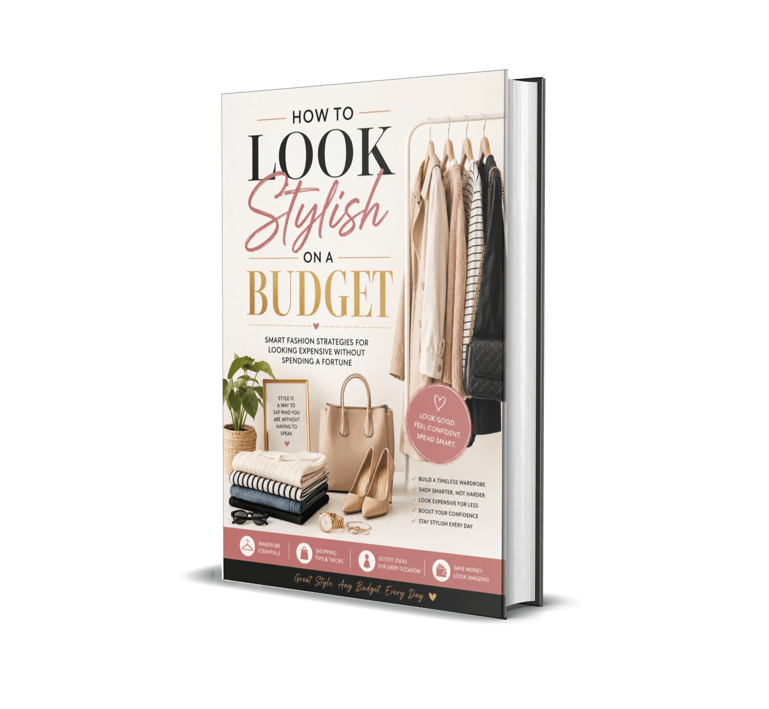 How to Look Stylish on a Budget 3D Cover