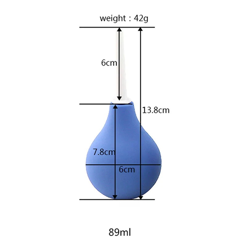 Anal Cleaner Silicone Bulb Enema - Image 4