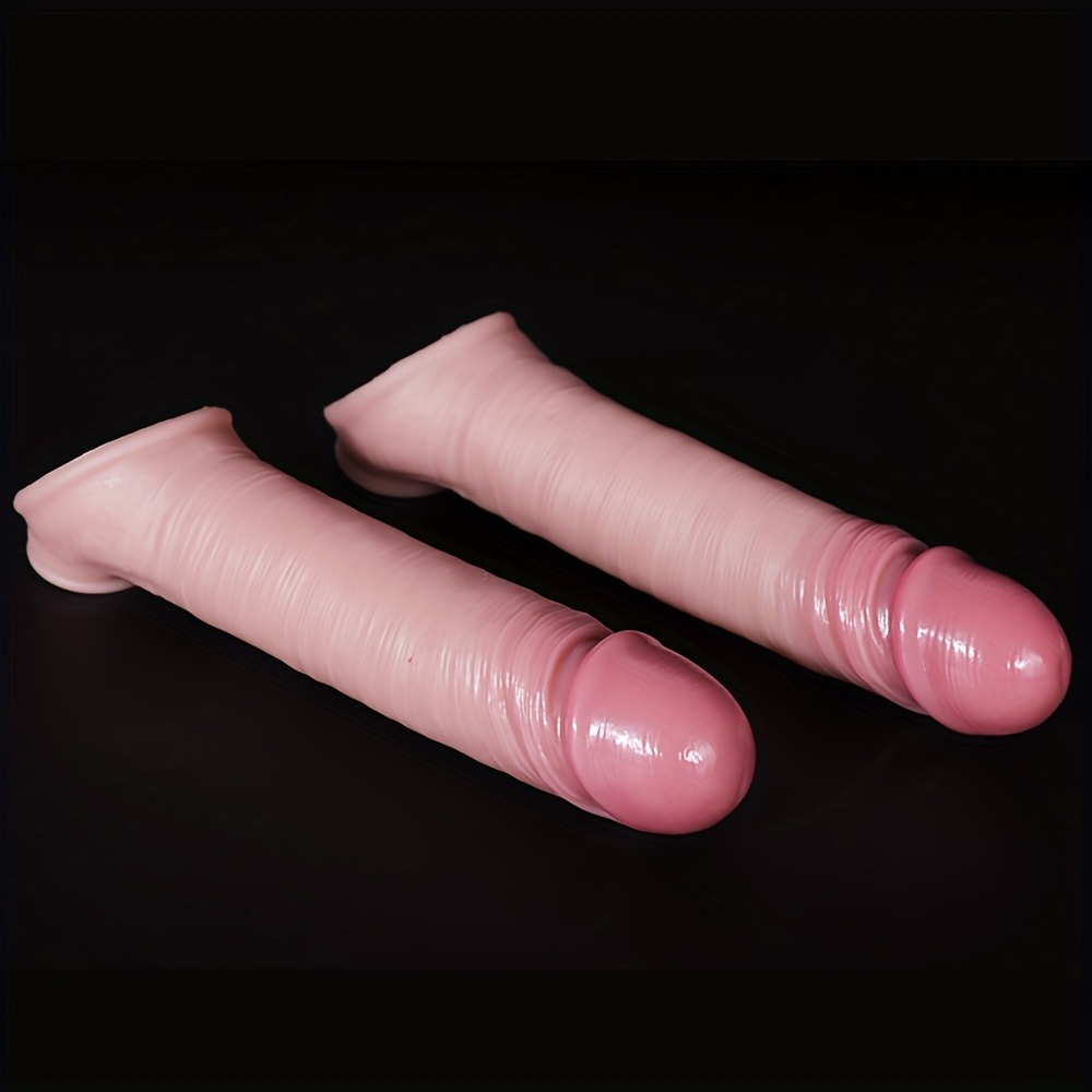 Hollow Wearable Reusable Male Penis Condom - Image 6