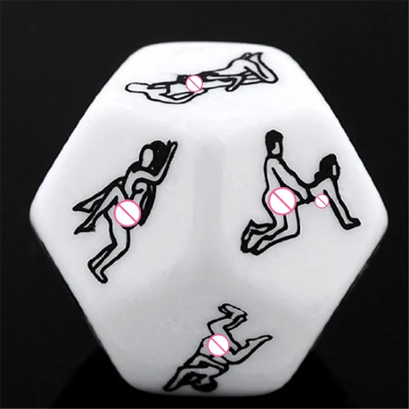Adult 12-Sided Sexy Funny Erotic Dice - Image 2