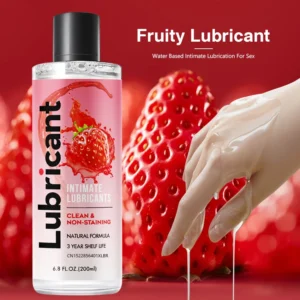 Unisex Fruit Fragrance Water-Based Gel Lubricant