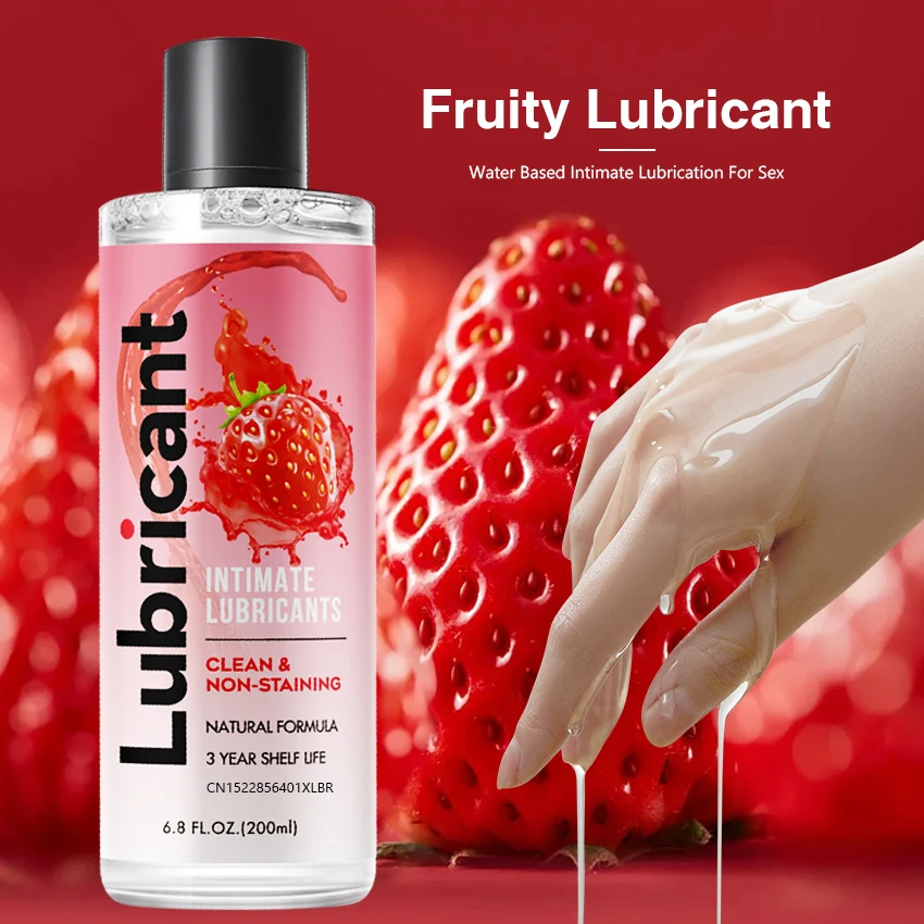 Unisex Fruit Fragrance Water-Based Gel Lubricant - Image 2