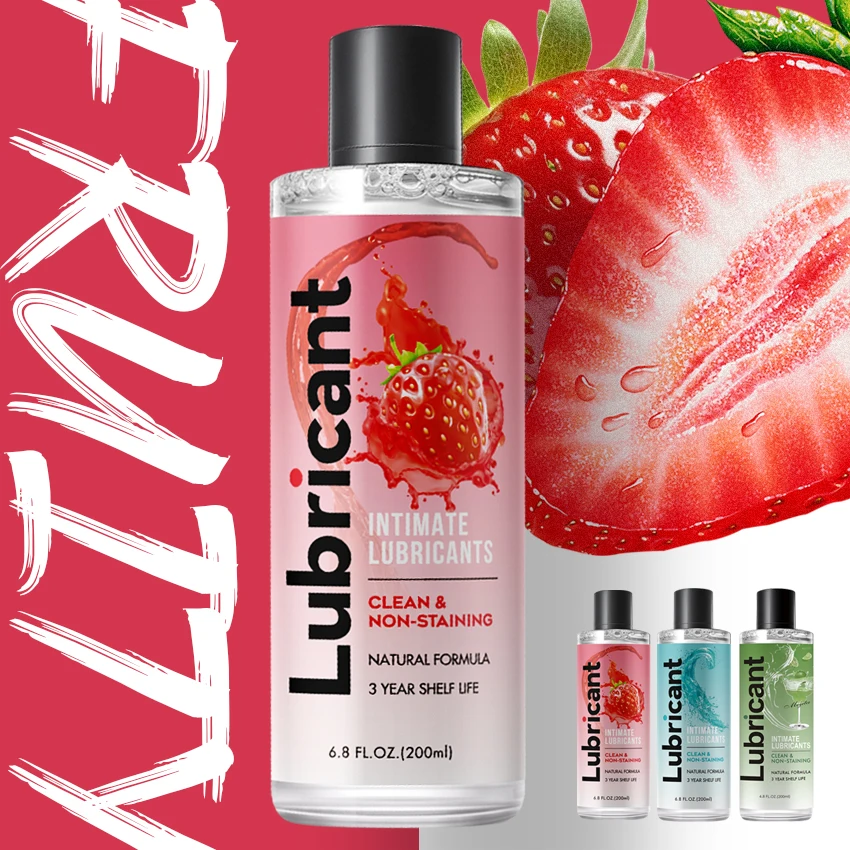 Unisex Fruit Fragrance Water-Based Gel Lubricant - Image 3